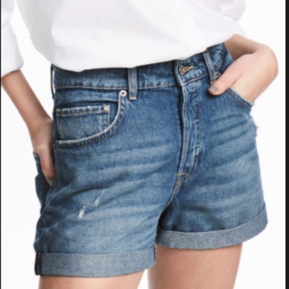 h&m boyfriend shorts